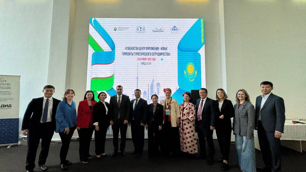 Delegation of Karakalpakstan Participates in the International Tourism Forum in the Mangystau Region