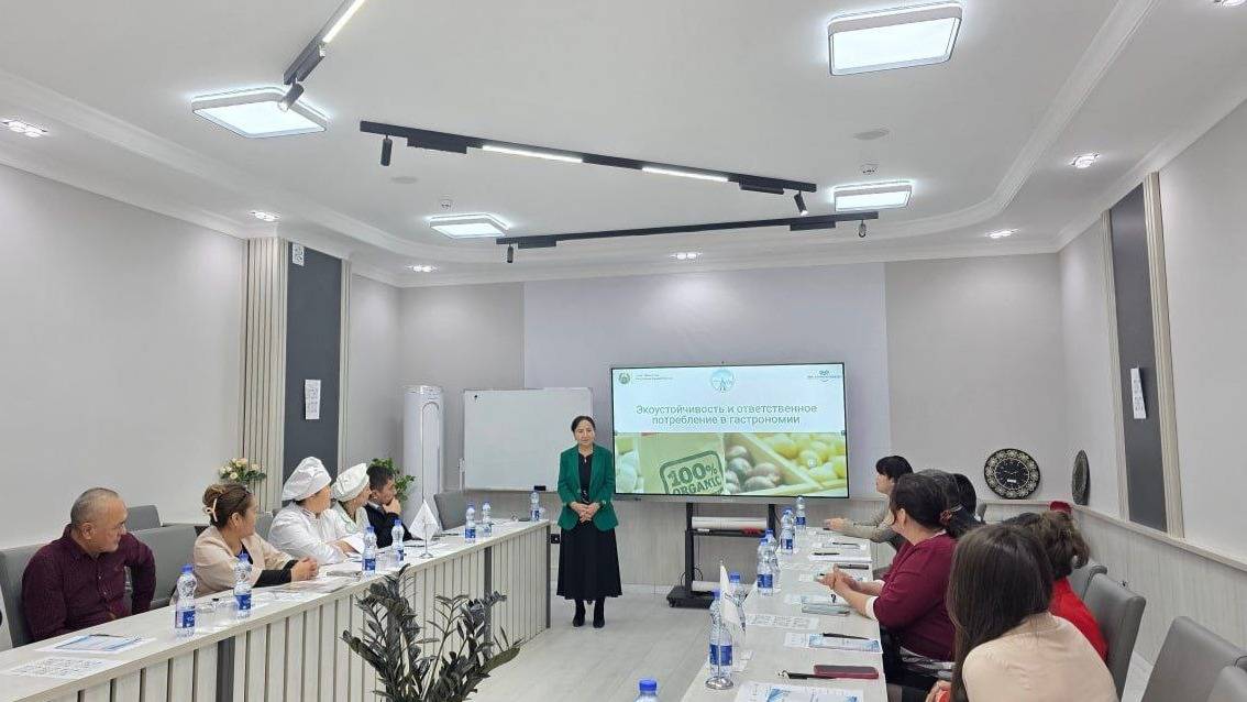 A Seminar-Training on Eco-Sustainability in Gastronomy Held in Karakalpakstan