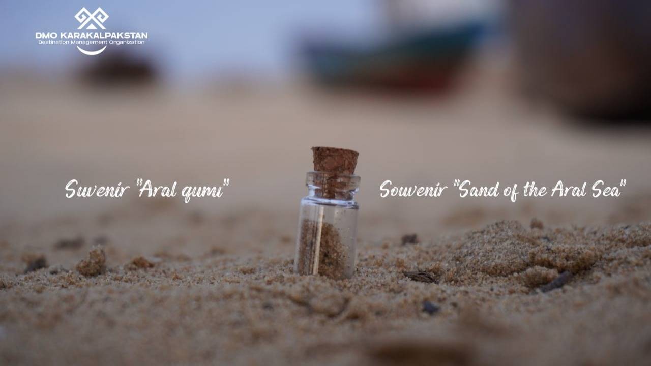 DMO Karakalpakstan presented a unique souvenir – Aral sand